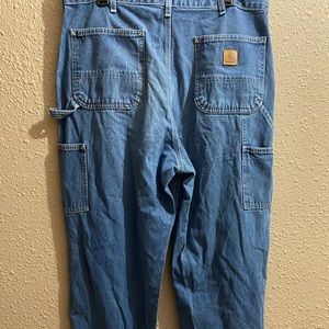 Carhart heavy denim work jeans 36x36